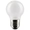 Satco 5.5 Watt G16.5 LED Lamp, White, Medium Base, 90 CRI, 2700K, 120 Volts S21223 - alternate 1
